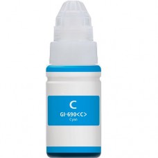Canon GI690C Cyan Compatible Ink Refill Bottle