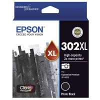 Epson 302XL Photo Black Premium Ink Cartridge