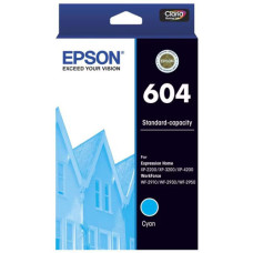 Epson 604 Cyan Ink Cartridge Standard Capacity-C13T10G292