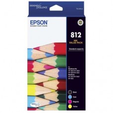 Epson 812 Ink Cartridges Value Pack 4 Standard-capacity C13T05D692