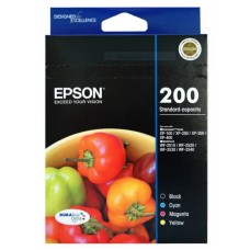 Epson 200 Ink Cartridges Value Pack 4 Standard-capacity