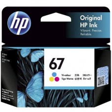 HP 67 Tri-colour Original Ink Cartridge